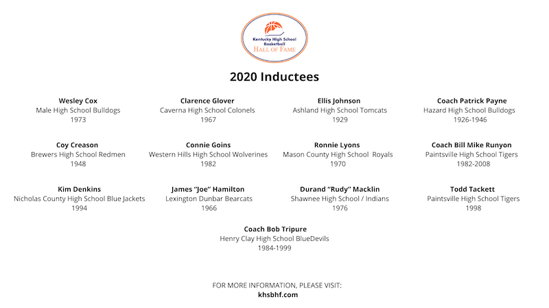 2020 inductees